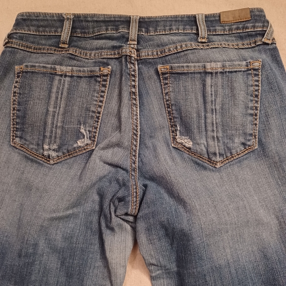 Ariat Distressed Denim Trouser Jeans Women's Size 31 Long - Picture 9 of 11